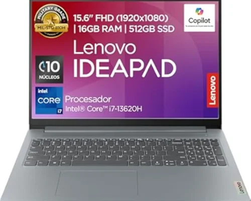 LENOVO IDEAPAD SLIM 3-15IRH10 Intel® Core™ I7-13620H 16 GB 512GB NVMe 15.3 gray