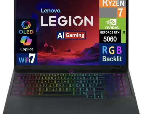 LENOVO LEGION 5 RYZEN 7 260 16GB RAM 1TB SSD 15.1″ QHD 2.5K OLED 165HZ NVIDIA RTX 5060 8GB