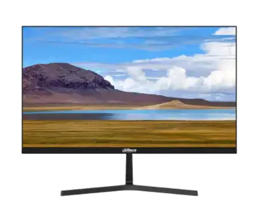 Dahua LCD 24″  LM24-B200 Series Full HD Monitor (VGA / HDMI / 75Hz / 1920×1080 / Angle Tilt / Frameless)