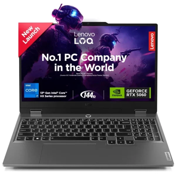 LENOVO LOQ 15 83JE00DYAX CORE I7-13650HX 24GB RAM 512GB SSD 15.6" FHD 144HZ NVIDIA RTX 5060 8GB Gaming laptop lebanon BEST PRICES