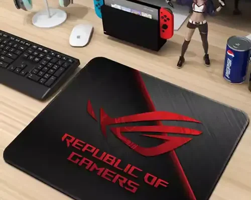 Asus rog mouse gaming mouse pad red