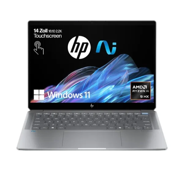 14-FD0023DX Hp OmniBook Ultra 14 AMD Ryzen™ AI 9 375 32 GB 2 TB SSD 14 2.2K (2240 x 1400) TOUCHSCREEN AMD Radeon™ Graphics Meteor Silver Win11 Business Laptop 1 year warranty Laptop in Lebanon