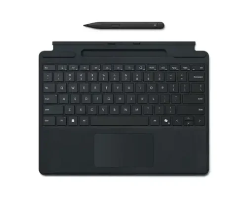 Microsoft Surface Pro Keyboard with Slim Pen – AI-Powered Copilot Key Enhanced Typing Experience alcantara