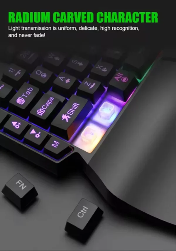 DIXSG GK103S Keyboard Mini E-sports Gaming Keyboard RGB GAMING KEYBOARD IN LEBANON