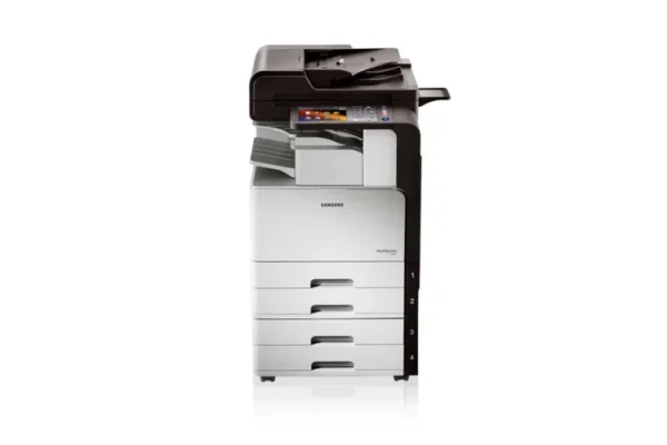 Mono Laser 3in1 Samsung SCX-8128NA  MultiXpress  A3 3in1 Print Scan Copy 28ppm Network Feeder 2x520 sheet (input tray) 500 Sheet output tray  Double sided print  7 Inch LCD Duty Cycle 120.000 Pages Printer in Lebanon