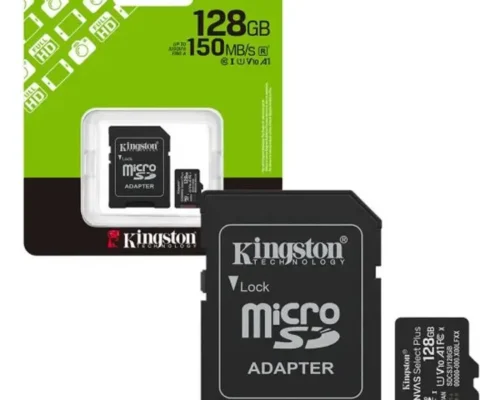 Kingston Canvas Select Plus 128GB microSDXC Card – Class 10 UHS-I, 150MB/s Read A1 App Performance
