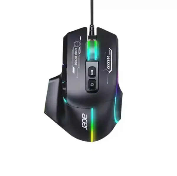 Acer Gaming Mouse Omw950 Rgb Luminous 7200Dpi Home Office 7-Key Macro Programming Wired For Desktop Computers Laptop PC IN LEBANON