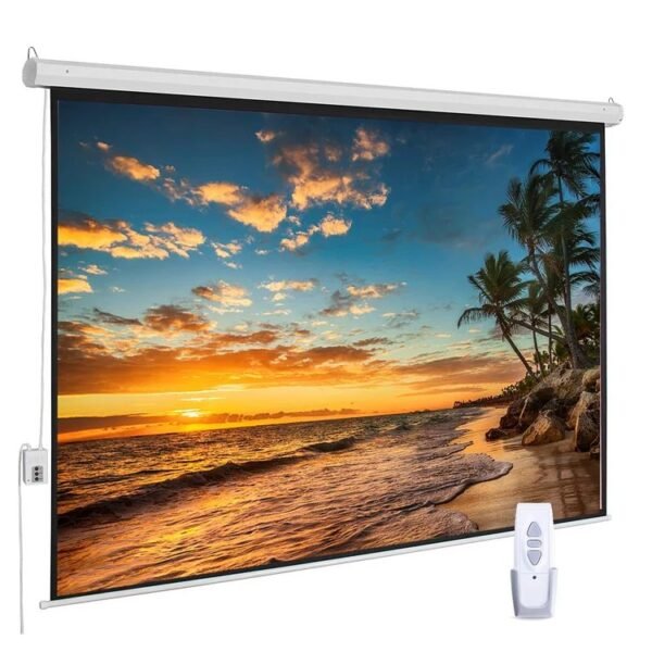 Electric Screen SP-ELC180 "Electric With RF Remote Control" 180cm X 180cm best Accessories