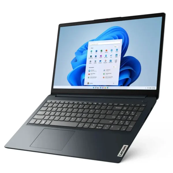 Lenovo IdeaPad 1 15IAU7 Intel Core I5-1235U 256GB SSD 8GB DDR4 15.6 Inch 1920x1080 Intel Iris Xe Graphics W11H Abyss Blue Business Laptop 1 year warranty Laptop in Lebanon