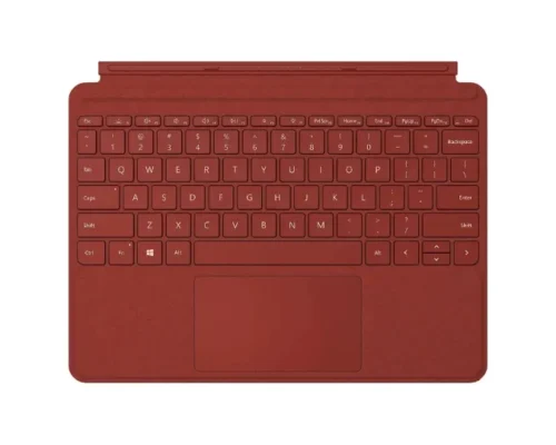 Microsoft Surface Go Type Cover keyboard with trackpad accelerometer English poppy red