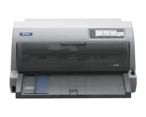 Dot Matrix Printer Epson LQ-690 Dot Matrix Printer 24 pins 106 Columns Original + 6 Copies 487 cps in HSD (10 cpi) Connectivity: Parallel USB and Serial interface