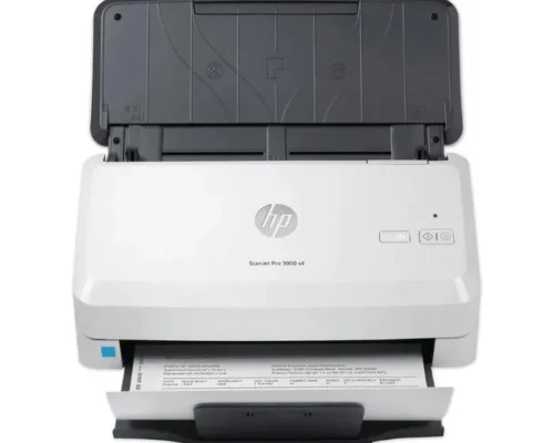 HP ScanJet Pro 3000 s4 (6FW07A) 40ppm USB 3.0 Color Duplex Scanner with 50-page ADF for Documents Photos Receipts and Cards