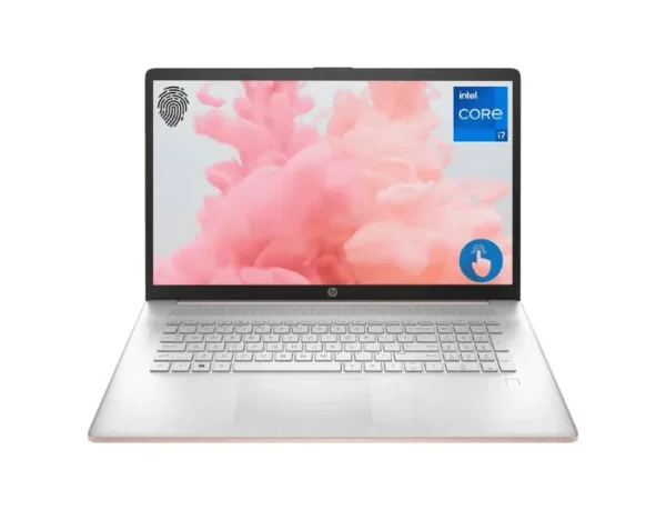 B69PYU8R#ABA HP 17 Intel Core I7-1355U 16GB 512GB NVME 17.3 FHD BKLT FP ROSE GOLD Business Laptop 1 year warranty Laptop in Lebanon