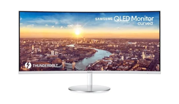 LC34J791WTPXEN Led Samsung Qled Monitor Curved 34 Ultra WQHD 100Hz Thunderbolt 3 Gaming Monitor 1 year warranty Monitor in Lebanon