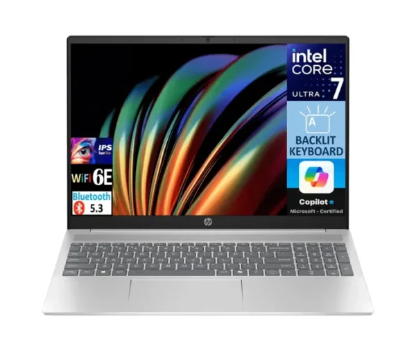 B59RVU8R#ABA HP PAVILION 16 1 ULTRA 7-155U 16GB 1TB NVME 16.0 WUXGA BKLT SILVER W11 BUSINESS LAPTOP 1 YEAR WARRANTY LAPTOP IN LEBANON