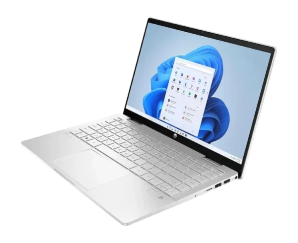 HP 14 DY2050WM X360 INTEL CORE i5-1215U16 GB 512 GB SSD NVME 14 FHD W11 SILVER BUSINESS LAPTOP 1 YEAR WARRANTY LAPTOP IN LEANON