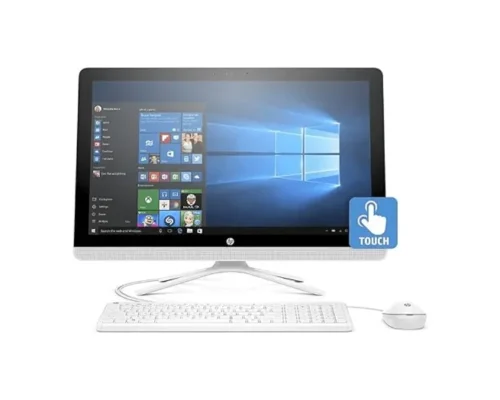 HP PAVILION ALL IN ONE  AMD A8-7410 2.2 8GB 1TB 24″ TOUCH WIN 10 HOME WHITE
