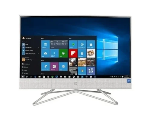 HP All-in-One Desktop  INTEL CELERON 5900T 4GB 256GB NVME 22″ W10 HOME WHITE