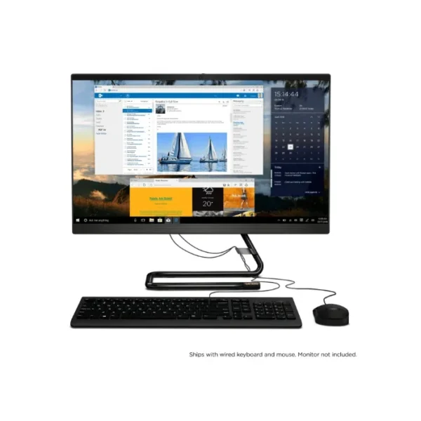 LENOVO ICEACENTER 3 ALL IN ONE 24IMB05 INTEL CORE i3-10100T 8gb 256GB NVME 24" F.HD TOUCHSCREEN WIN10 HOME BLACK DESKTOP IN LEBANON