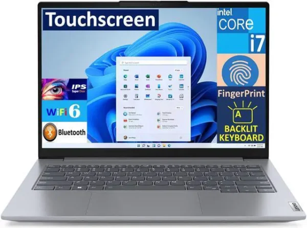 LENOVO THINKBOOK 14 G5 IRL CORE i7-1335U 16GB 512GB NVME 14" WUXGA TOUCHSCREEN WIN11 PRO GREY BUSINESS LAPTOP 1 YEAR WARRANTY LAPTOP IN LEBANON