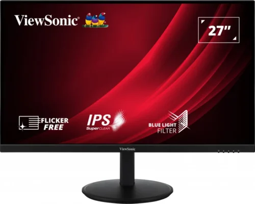 ViewSonic VG2709 Full HD Business Monitor Supersclear IPS 3 Years Warranty 75 Hz 65W Power Charger