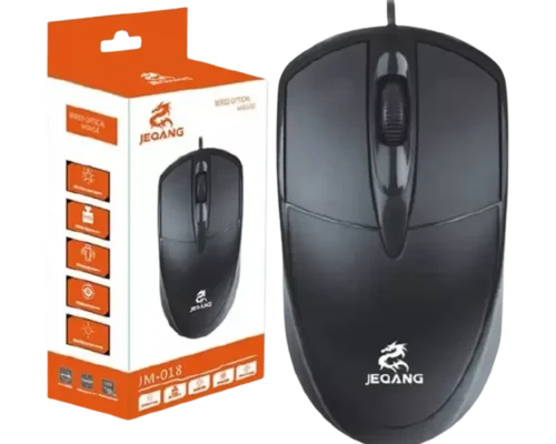Wired Optical Mouse in black