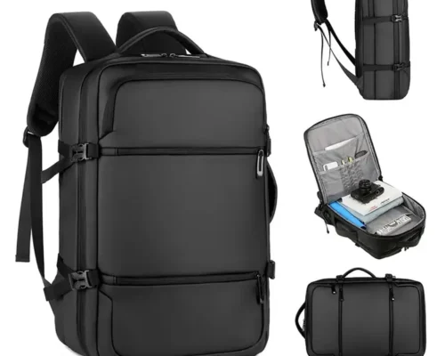Laptop Backpack – Holds up to 15.6″ Laptops & Tablets Waterproof – Ergonomic Softback  Electronics Impact Protection