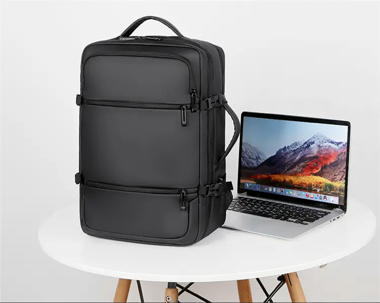 Laptop Backpack – Holds up to 15.6″ Laptops & Tablets Waterproof – Ergonomic Softback Electronics Impact Protection - Image 4