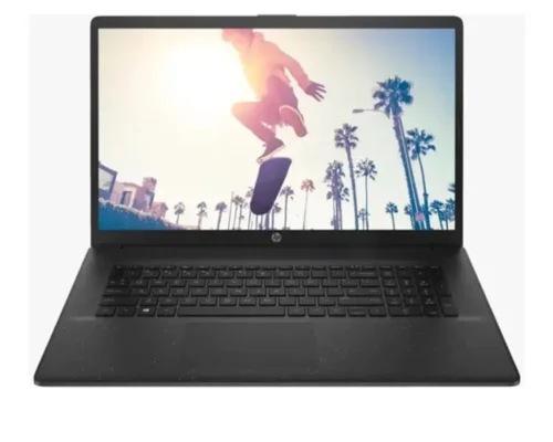 Hp 17 Intel Core I5-1334U  256GB SSD 8GB D 17.3 Inch 1920×1080 Intel Graphics W11H Black