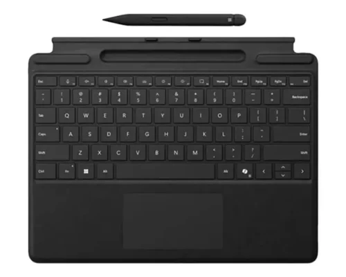 Microsoft Surface Pro Arabic Keyboard Cover with Pen Storage – Black
