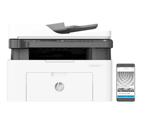 HP Mono LaserJet MFP 137fnw 4in1 Print Scan Copy Fax WIFI Network