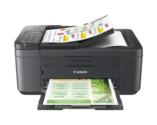 Canon PIXMA TR4645 Ink5jet 4in1 Print Scan Copy Fax Speed 8.8 ipm Black 4.4 ipm