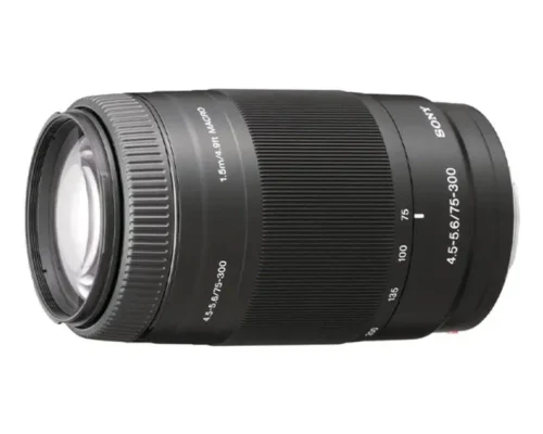 Sony camera  Lens  75-300mm F4.5-5.6 1.5m Macro