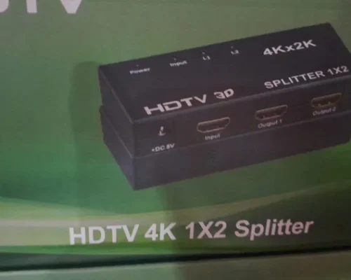 High-Definition Multimedia Interface HDMI SPLITTER 1×2 UHD 4K x 2K high quality 1 MONTH WARRANTY
