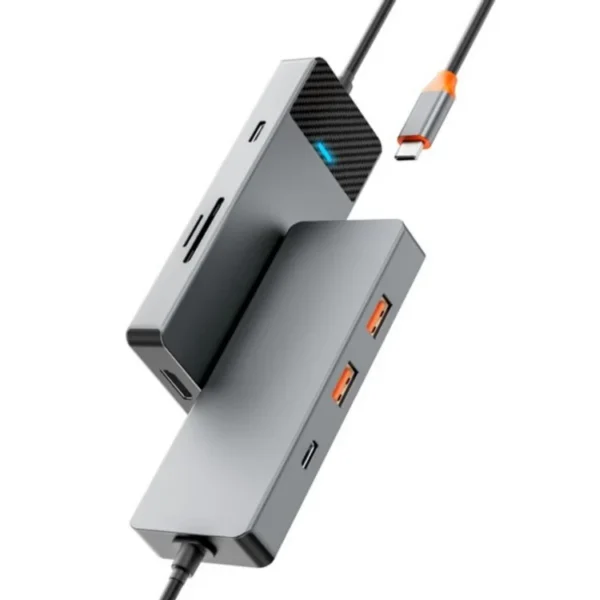 WiWU Linker 7-in-1 Type-C Hub Adapter Accessories IN LEBANON
