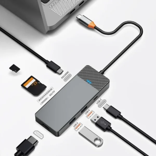WiWU Linker 7-in-1 Type-C Hub Adapter - Image 3