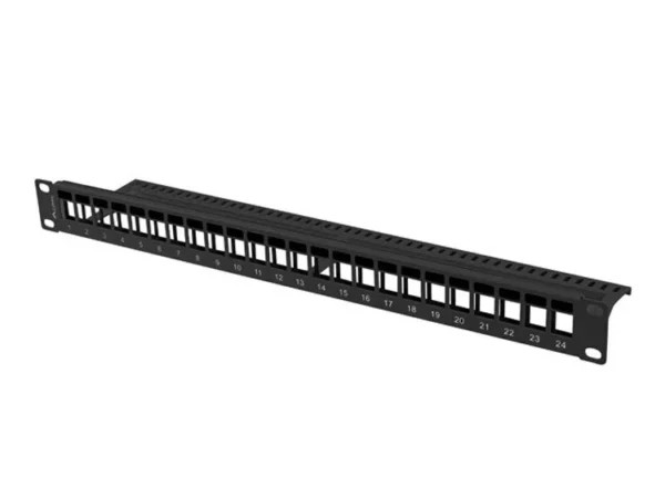 PATCH PANEL CAT6 UTP 24 PORTS + KEYSTONES JS-52-24 Accessories IN LEBANON
