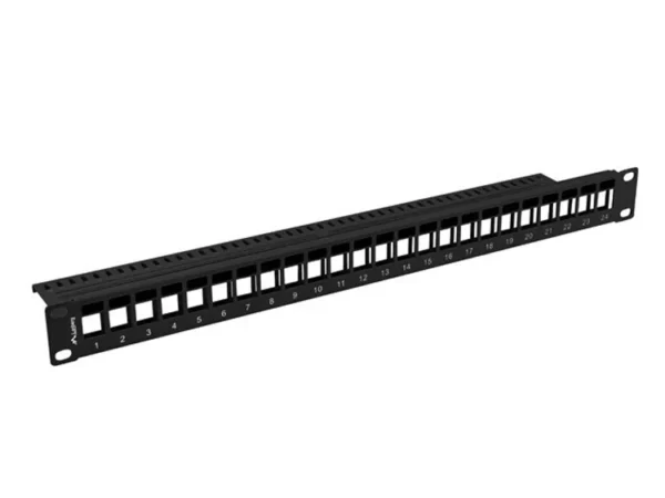 PATCH PANEL CAT6 UTP 24 PORTS + KEYSTONES JS-52-24 - Image 3