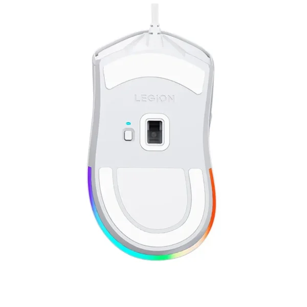 LEGION M3 Wired Gaming Mouse with 8000DPI PAW3327 Gaming Sensor RGB Lighting Effects PTFE Mats for Windowss OS (White)