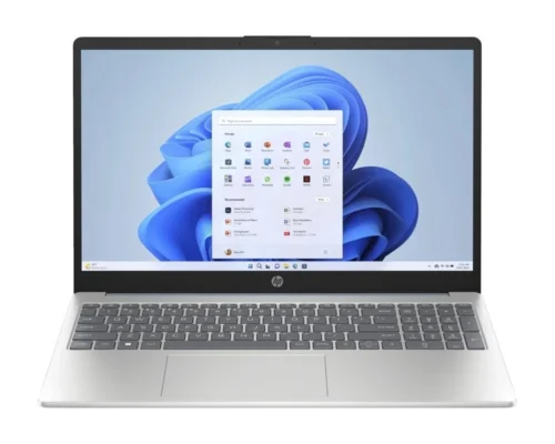 HP 15-Intel Core I5-1235U 256GB SSD 8GB DDR4 15.6 Inch 1920×1080 Intel Iris Xe Graphic W11H Silver