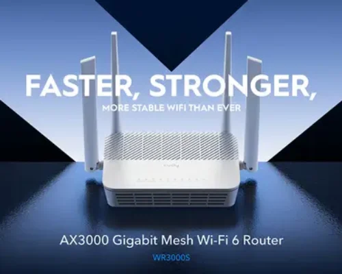 Cudy AX3000S 2 IN 1 WIFI 6 ROUTER/AP CONTROLLER AP MANAGEMENT GIAGABIT RJ45 PORT CAPTIVE PORTAL AND MULTI-SSID
