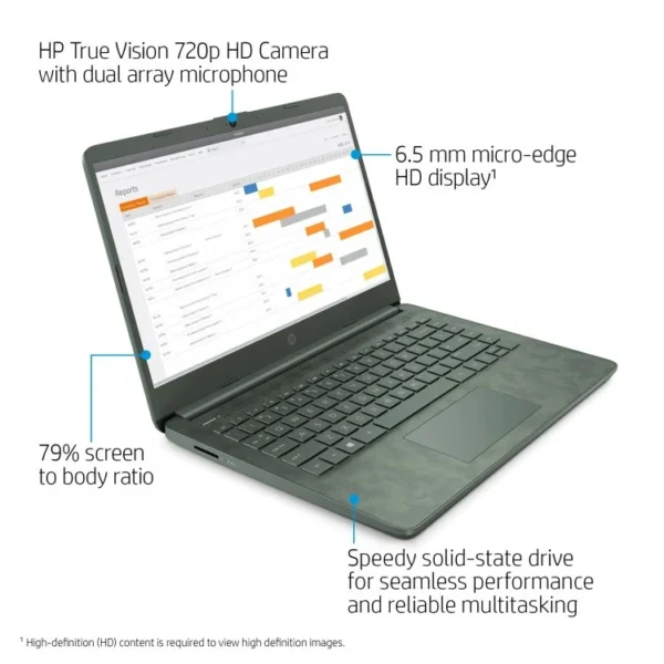 HP INTEL i5-1135G7 8GB 256GB NVME15.6" FULL HD WIN 11 CAMO GREEN - Image 5