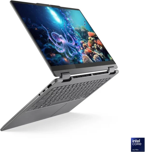 LENOVO YOGA 7 14ILL10 83JQ000KUS Core™ ULTRA 7 256V 16GB DDR5 ON BOARD 1TB NVME EN 14" WUXGA OLED (1920x1200)X360 TOUCHSCREEN INTEL ARC 140V WIN 11 / LUNA GREY laptop in lebanon