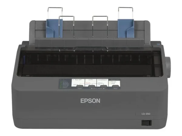 Dot Matrix Printer Epson Dot Matrix printer: 24 Pins 80 Column Original + 3 Copies 300 cps HSD (10 cpi) Epson ESC/P2 IBM 2390+ Emulation 14 Fonts 8 Barcode Fonts 3 Paper Paths Connectivity: Parallel USB and Serial interface
