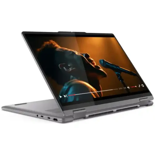 Lenovo Yoga 7 2-in-1 14AHP9 83DK000ECF AMD Ryzen™ 5 8640HS 3.5GHz 16GB 512GB SSD 14" WUXGA (1920x1200) TOUCHSCREEN AMD Radeon™ 760M MIL-STD-810H Arctic Grey BT WIN11 IR Webcam French / English Backlit Keyboard FP Reader BRAND NEW BUSINESS LAPTOP 1 YEAR WARINTY LAPTOP IN LEBANON