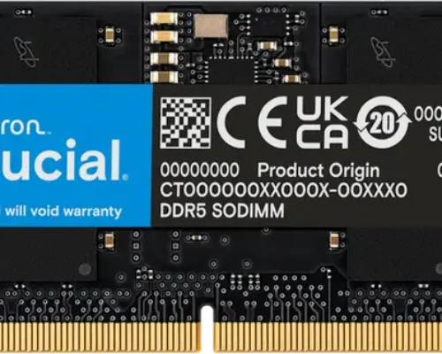 Crucial 16GB DDR5-4800 SODIMM CL40