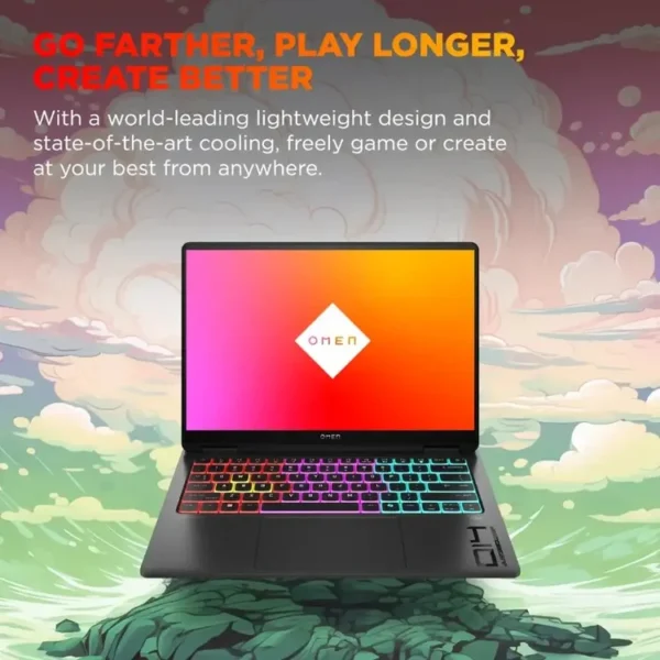 HP OMEN 14-FB1075NG Core™ ULTRA 7 255H 32GB  1TB NVME EN 14.0" 3K OLED RTX 5060 8GB GAMING LAPTOP LEBANON