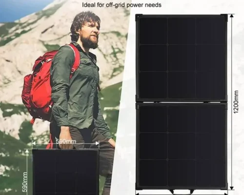 Portable Solar Panel 150W Foldable & Durable Waterproof IP68 For Outdoor