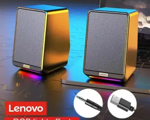 Lenovo TS38 Speaker Speaker Box with RGB Lights 2 Channel Hi-Fi