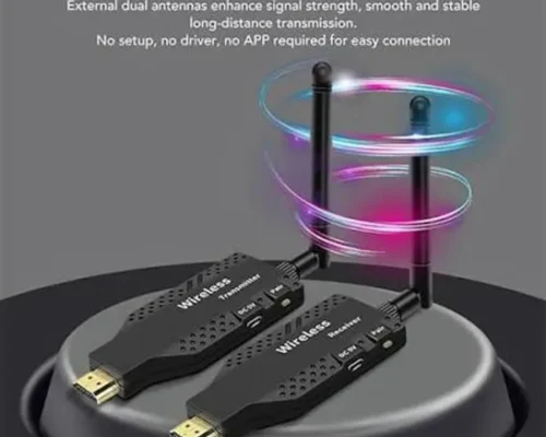Long Range 50m Wireless HDMI Transmitter and Receiver – 1080P 4K HD Wireless HDMI with power high quality